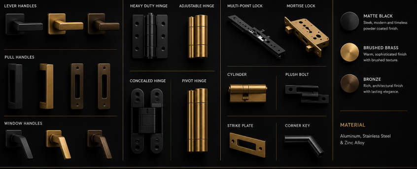 Luxora Hardware Collection